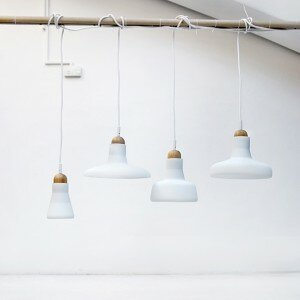 Brokis Shadows Solo Suspension Light PC895 Natural Oak