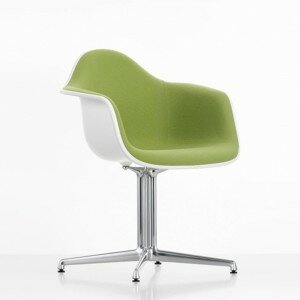 Vitra DAL Plastic Armchair Fully Upholstered