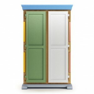 Moooi Paper Wardrobe Patchwork