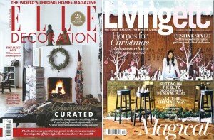 Spotted in Living etc and ELLE Decoration - December 2014