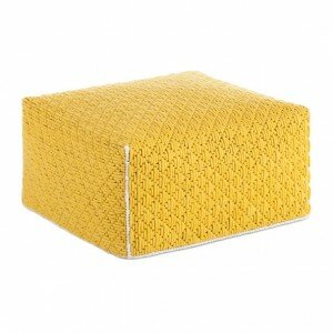 Gan Silai Large Yellow Pouf