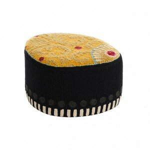 Gan Goyescas Yellow Pouf