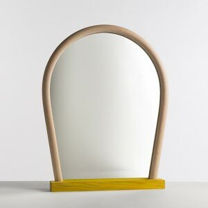 Wrong For Hay Bent Wood Mirror