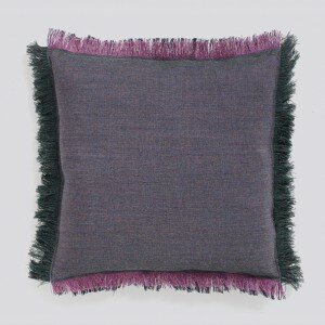 Hay Fray Square Green Cushion