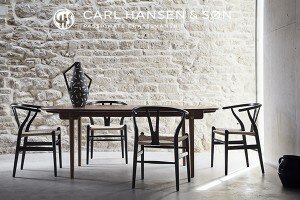 Carl Hansen Black Campaign: CH24 Wishbone Chair